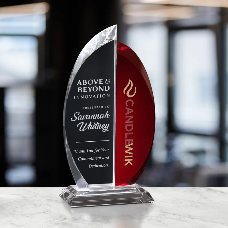Beacon Ruby Award 8-1/4"