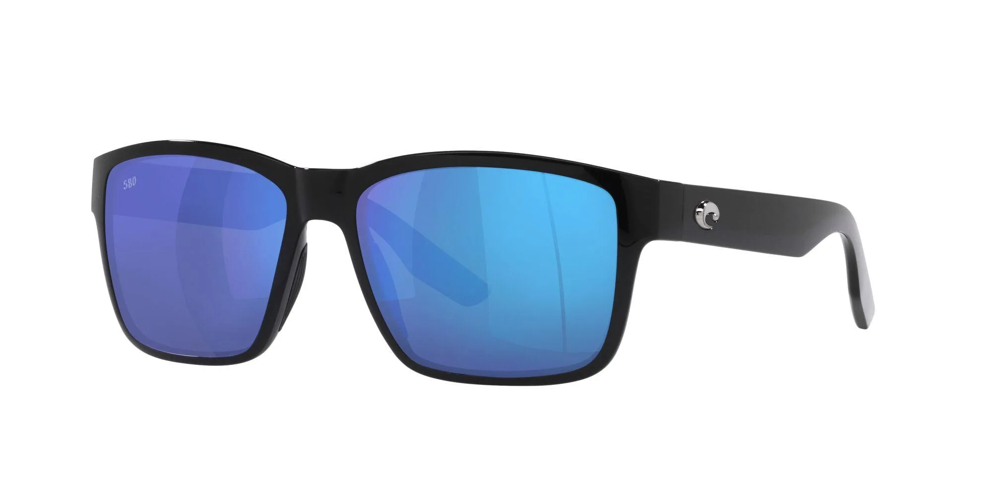 Costa Del Mar Paunch Sunglasses - (Frame) Black; (Lens) Blue Mirror 580G