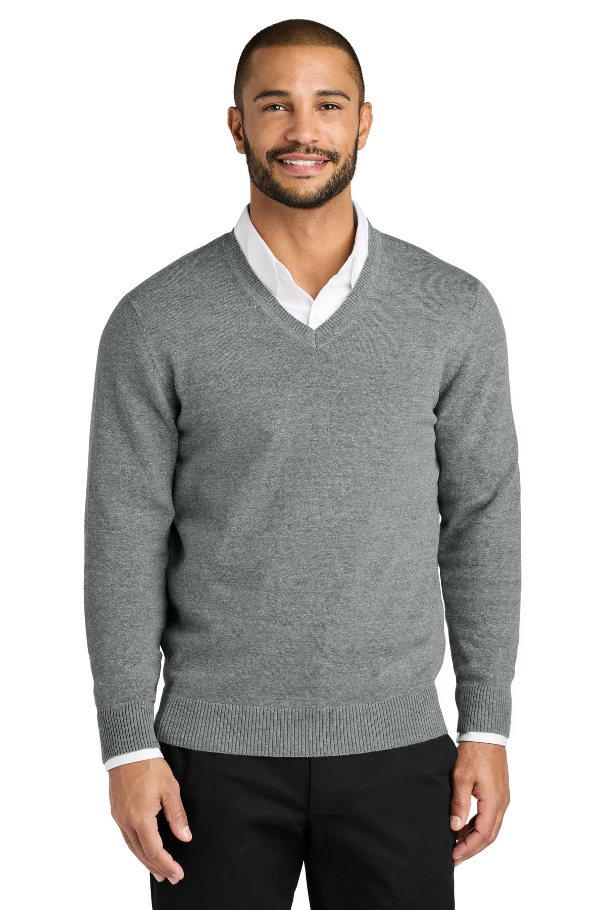 Port Authority® Easy Care V-Neck Sweater view 3