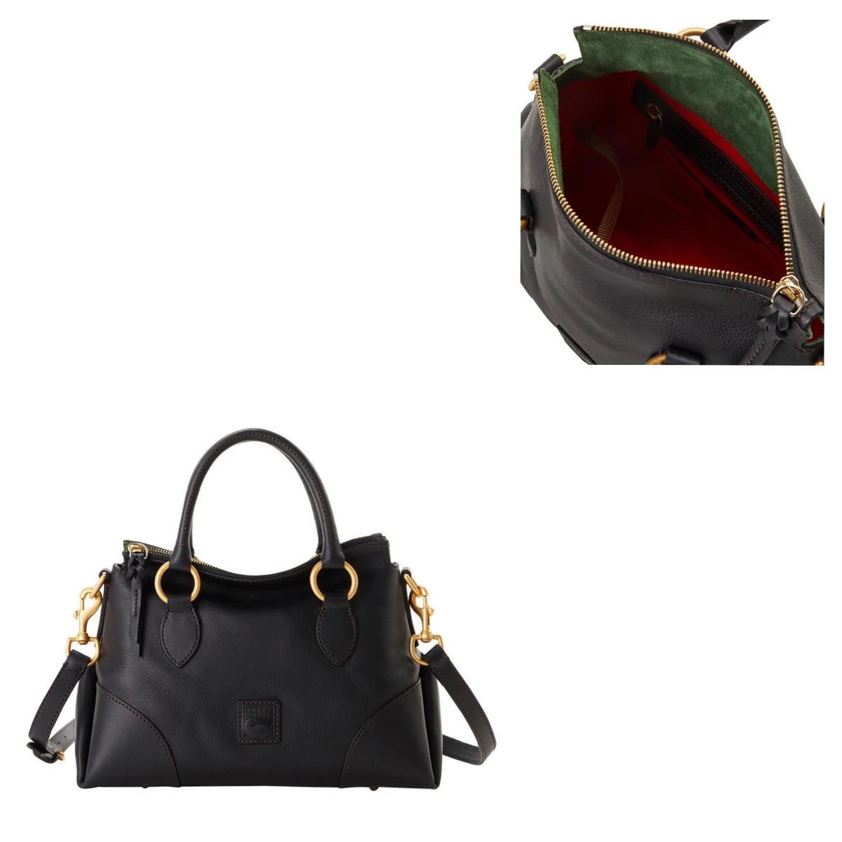 Dooney & Bourke Florentine Black Satchel 30
