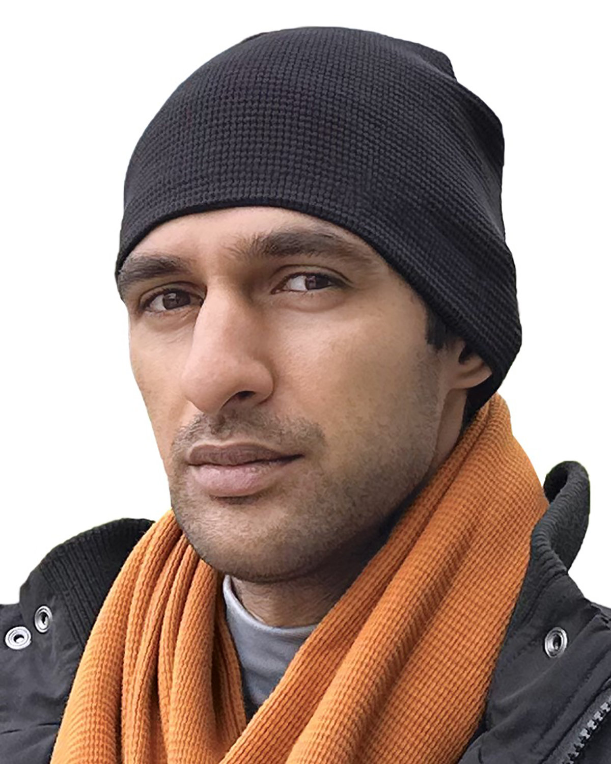 BAYSIDE USA Made 8" Cotton Thermal Beanie