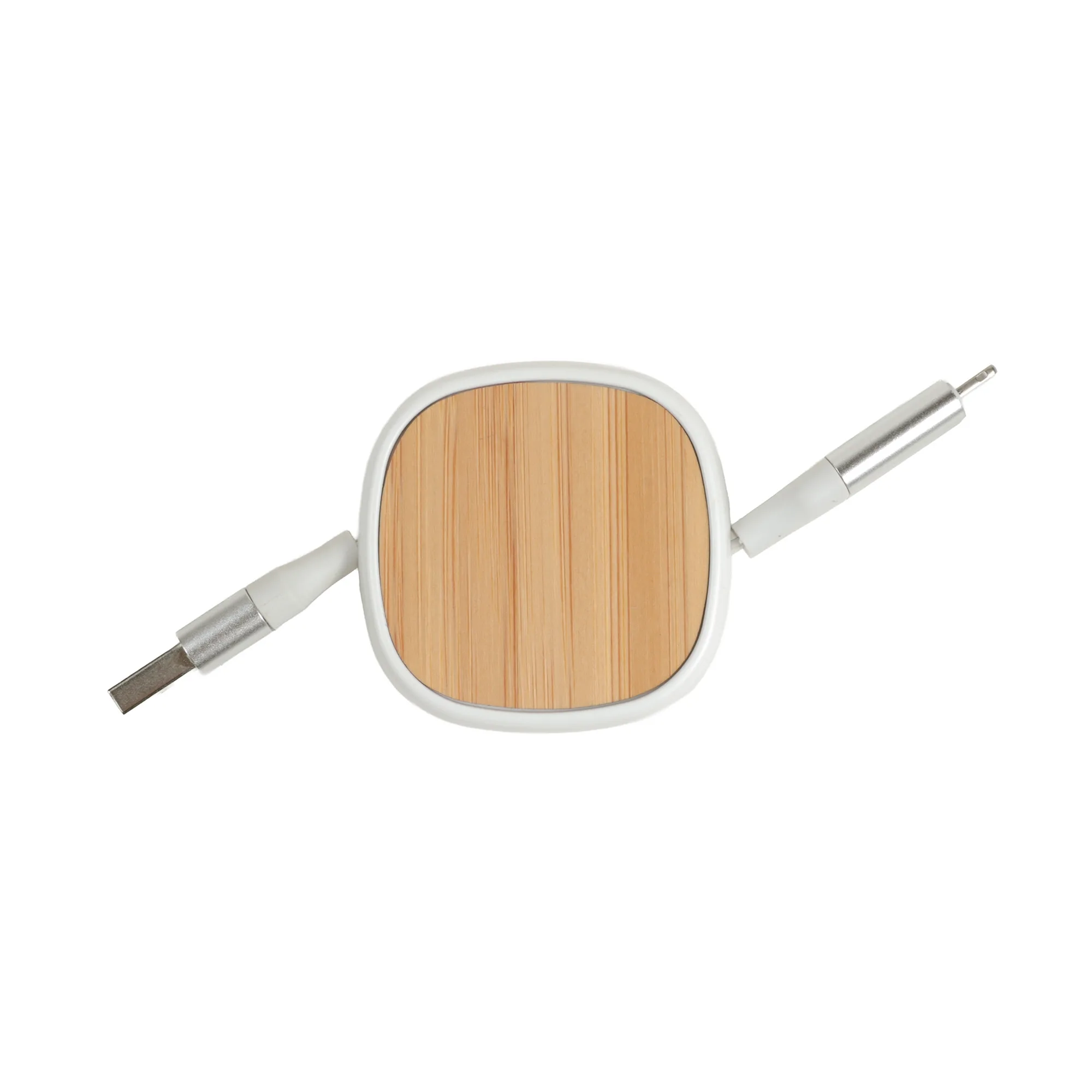 BambooRetract 4-in-1 Charging Cable view 2