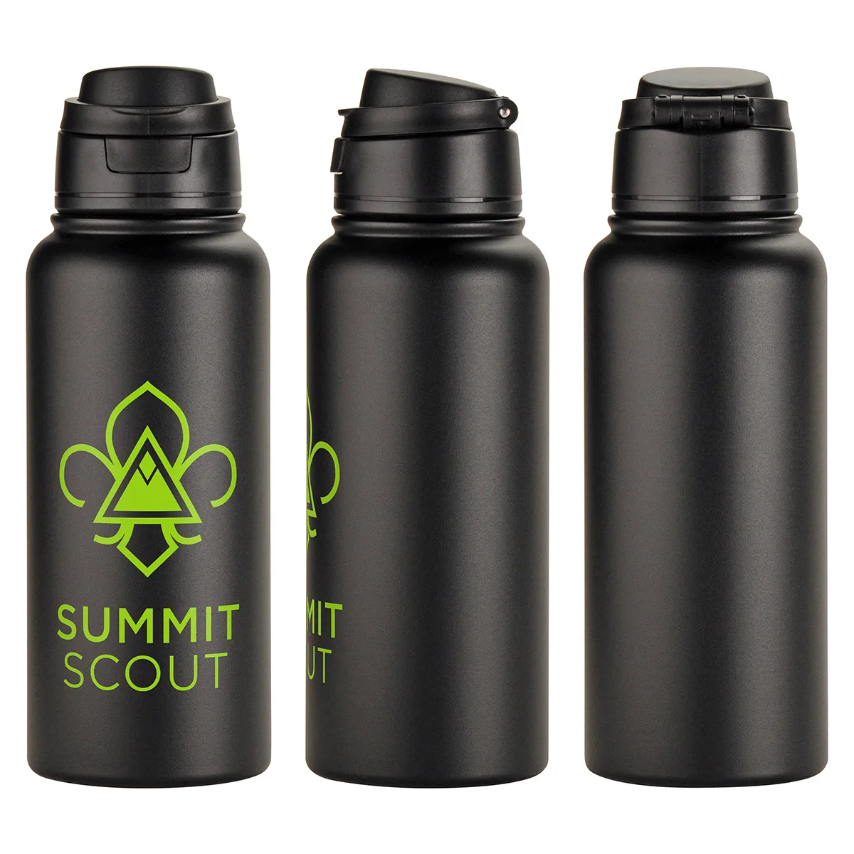 Cabrio 32 oz Recycled Stainless Steel Vacuum Insulated Bottle view 3