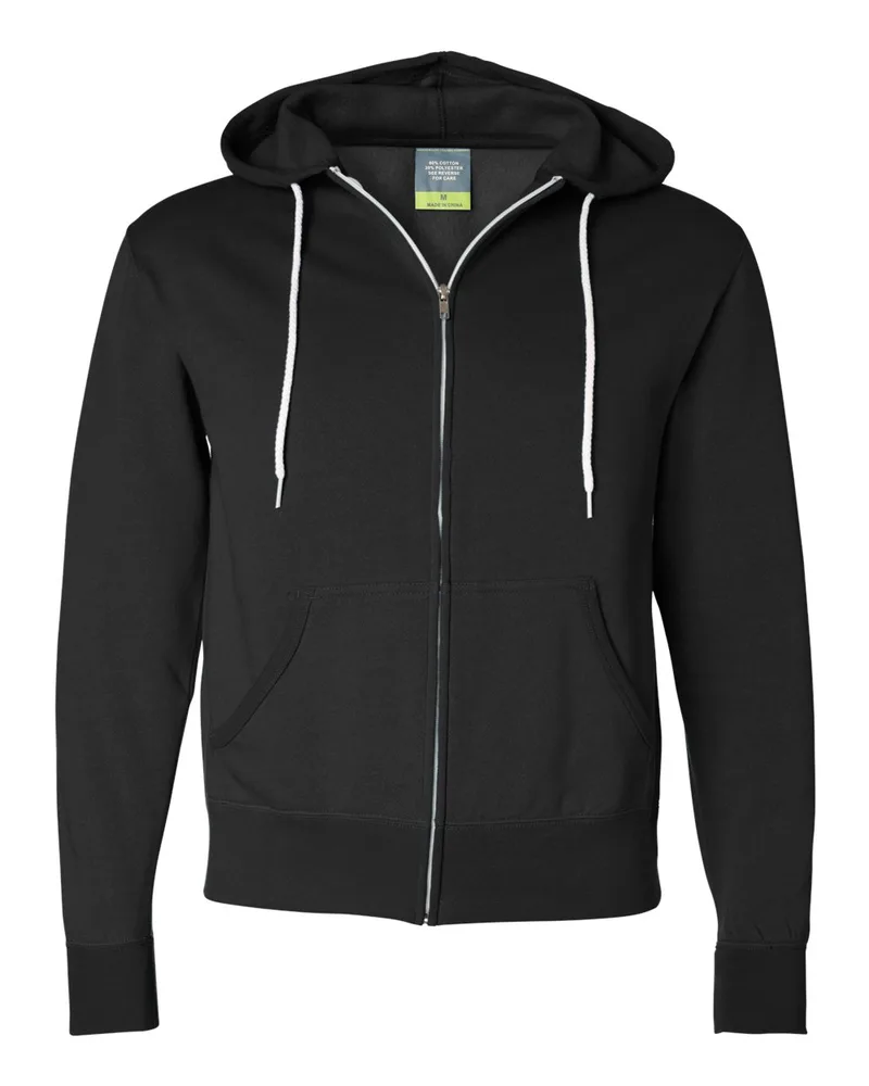 Independent Trading Co.® Unisex Lightweight Full-Zip Hooded Sweatshirt view 6