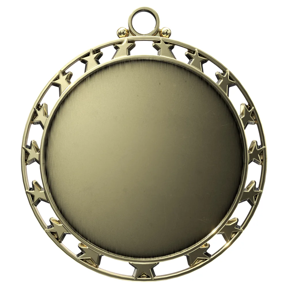 Vibraprint® Antique 17 Star Border Insert Medallions (2-1/2") view 2