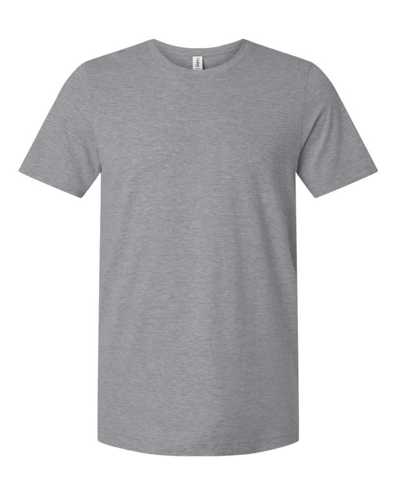 Heather Gray Blank Front View