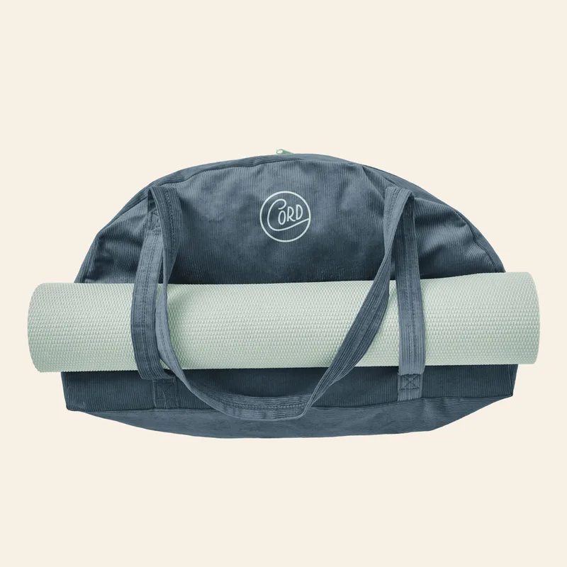 Blue Logo Mat View