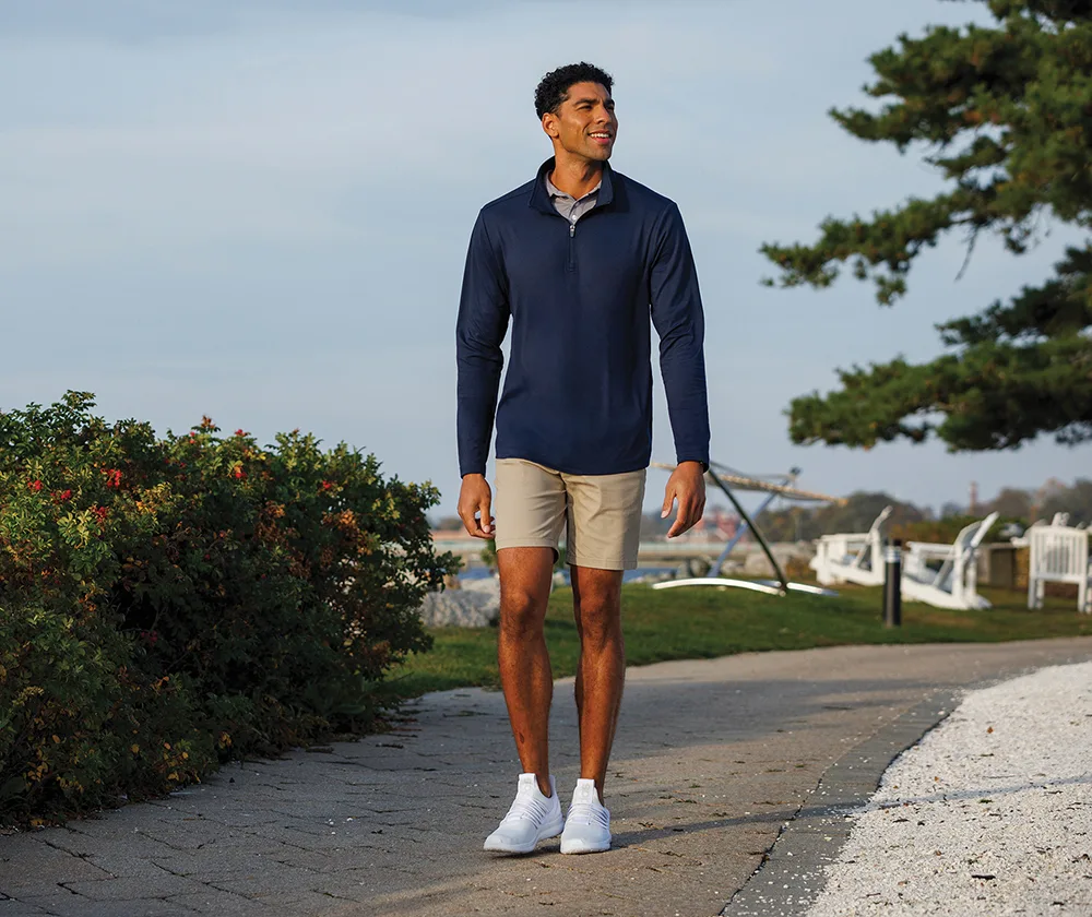 Men's Nu Fitness Quarter Zip view 6