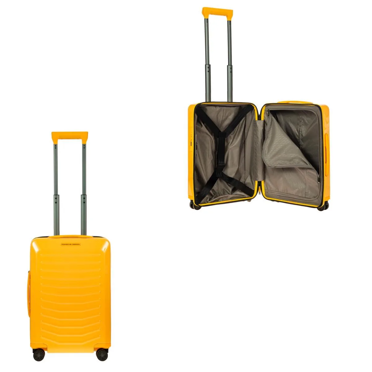 Bric's Porsche Roadster By Bric's 21" Spinner Luggage - Racing Yellow