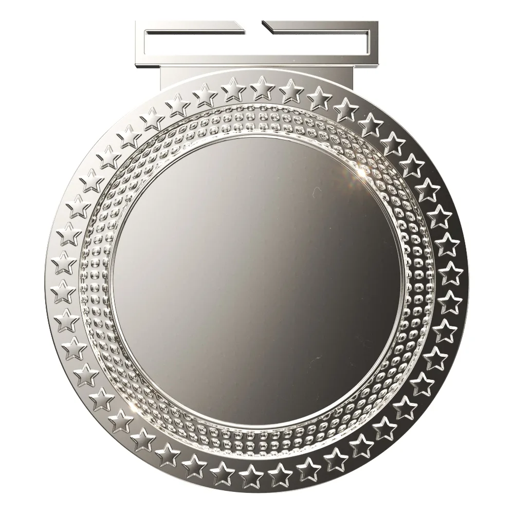 Dual Plated Victory Medallions 3" view 2