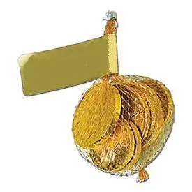 Chocolate Coins in Mesh Net view 3