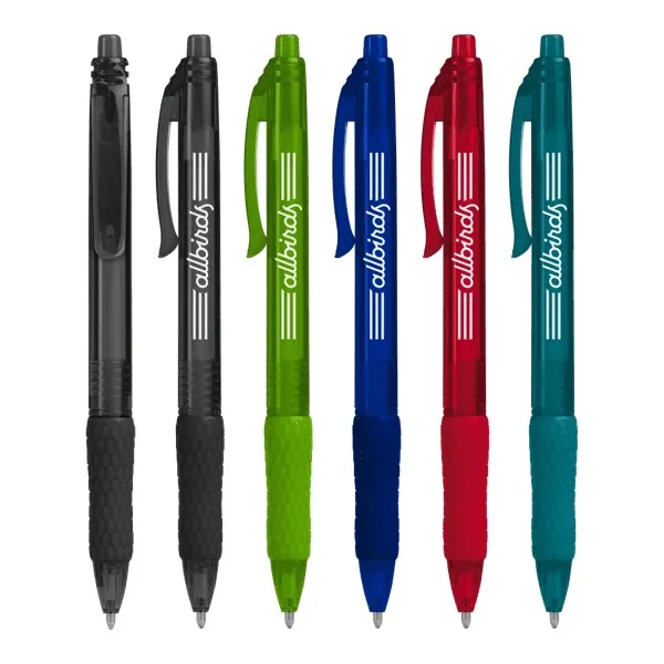 Vortex Recycled Translucent Barrel Pen view 2