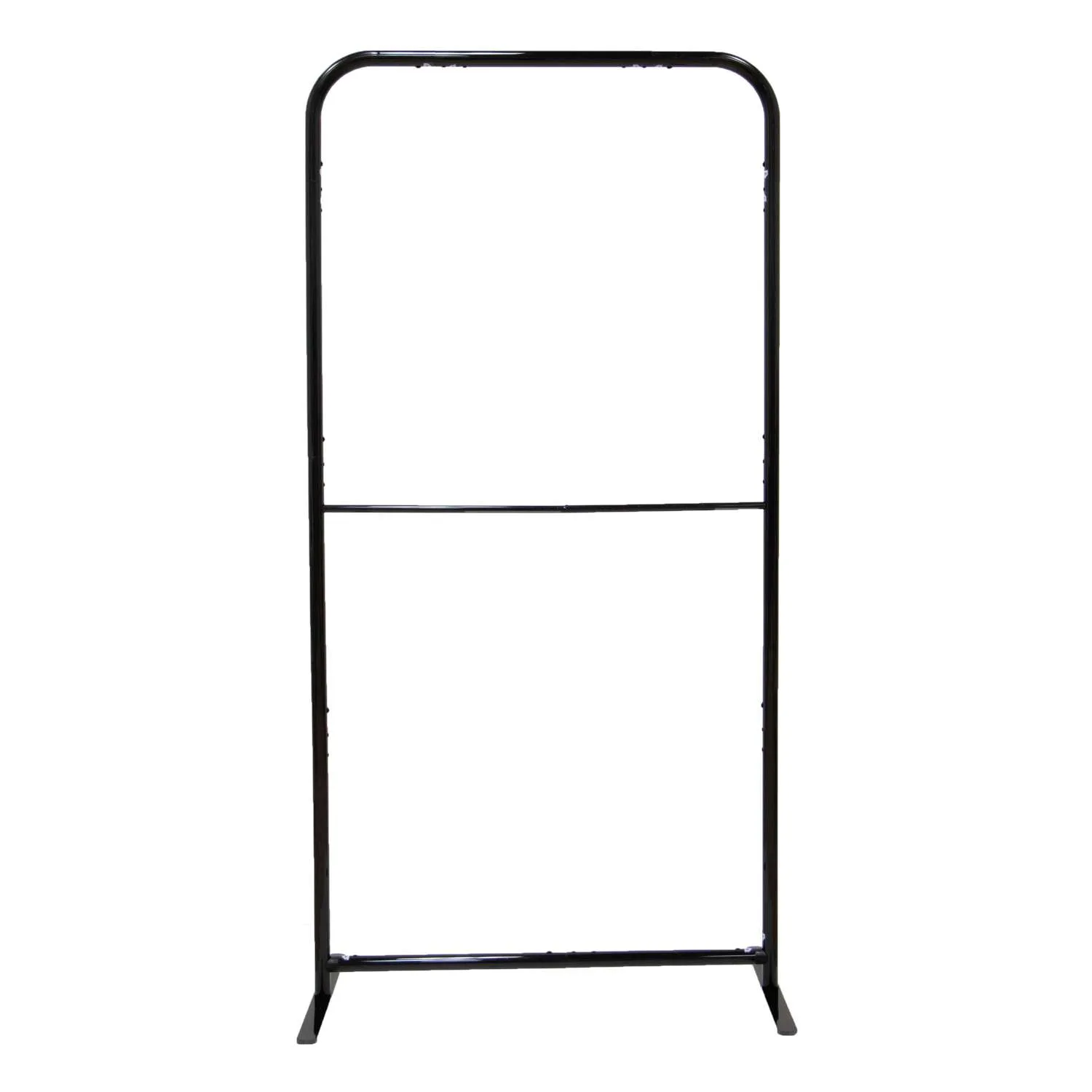 3'W x 72"H LiteWay EuroFit Straight Wall Hardware view 3
