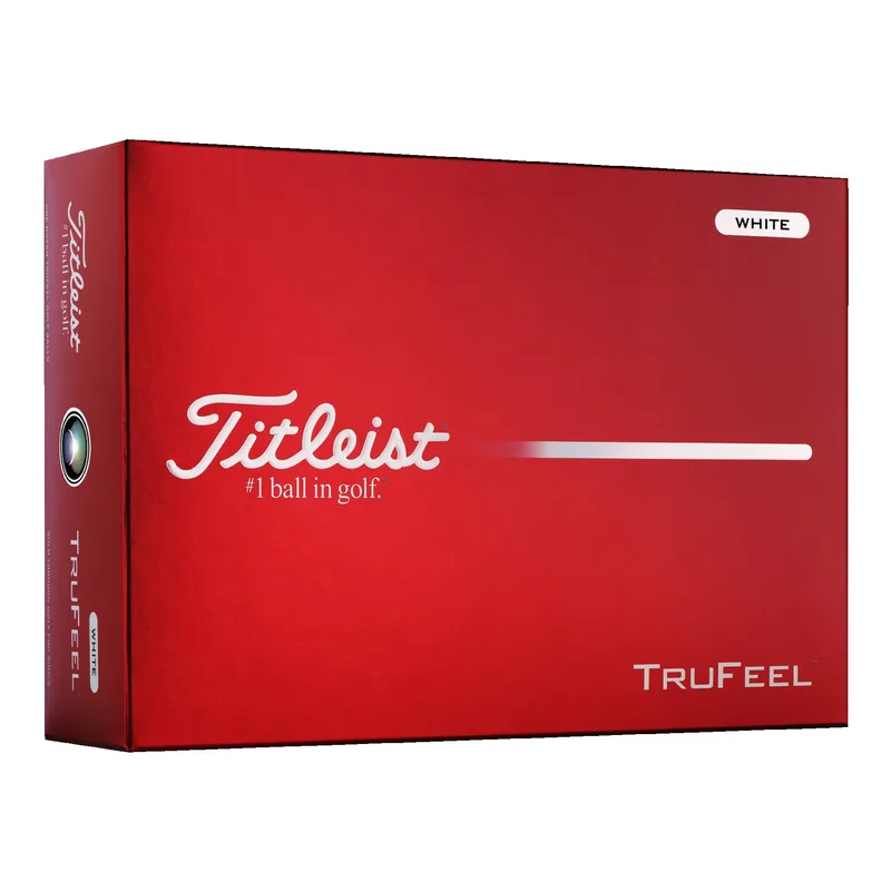 Titleist TruFeel Golf Balls - White