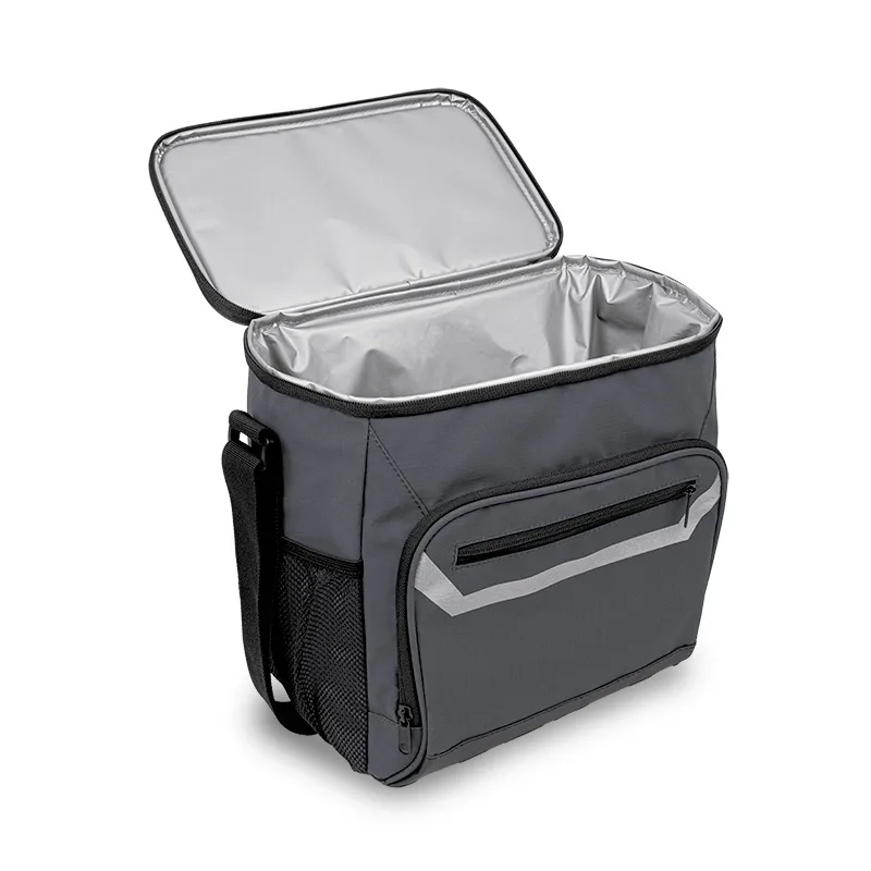Gray/Black Blank Front Open View