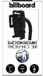 Billboard Adjustable Suction Phone Mount/Holder