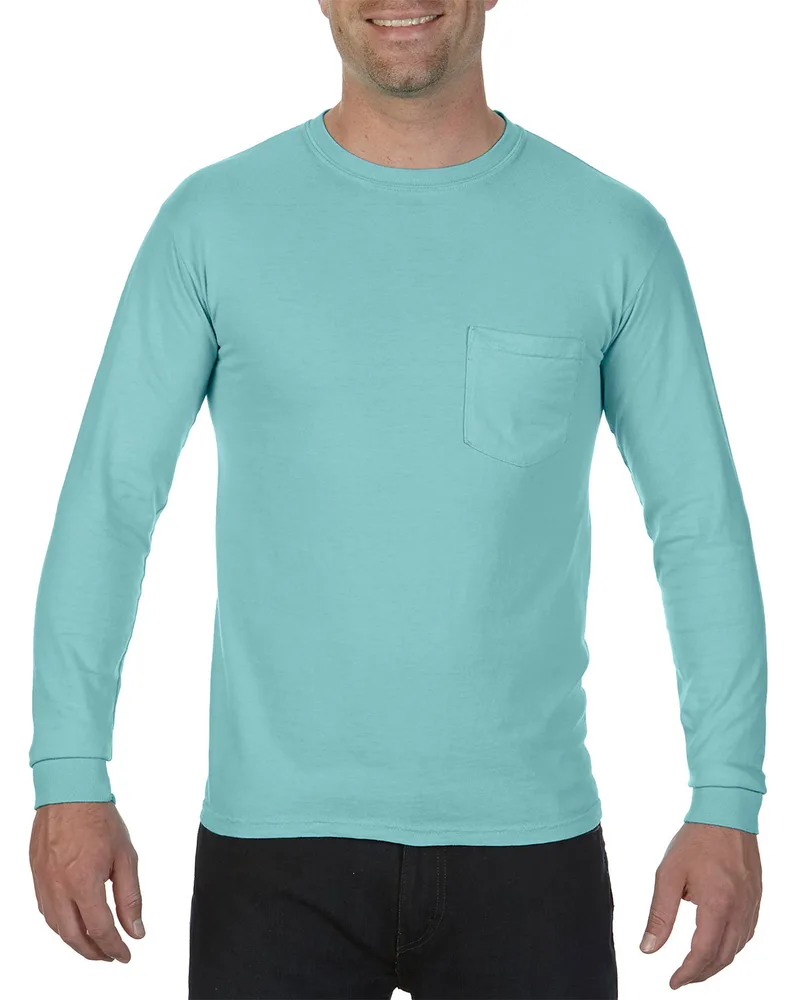 Comfort Colors Adult Heavyweight RS Long-Sleeve Pocket T-Shirt view 7