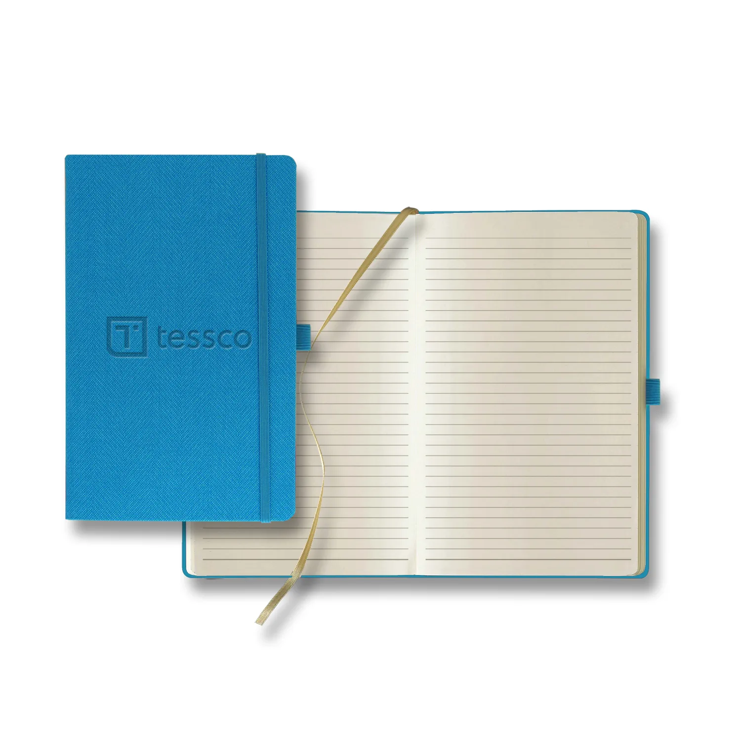Castelli Montana Medio Lined Ivory Page Journal view 5