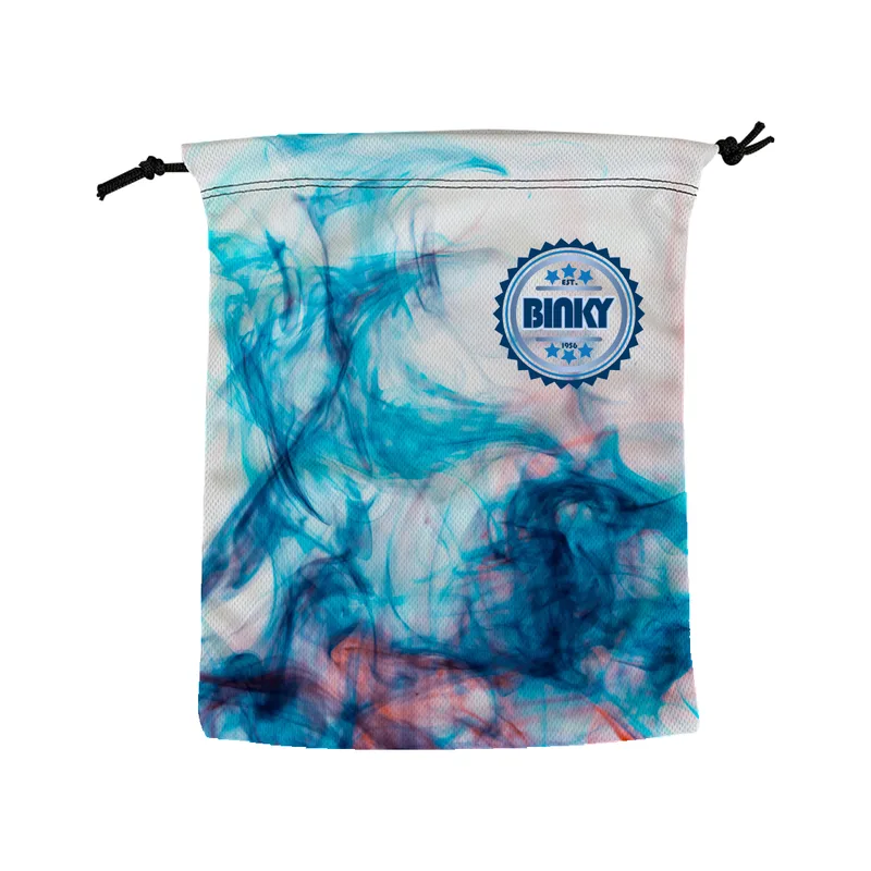 7" W X 9" H Polyester Drawstring Bag view 2