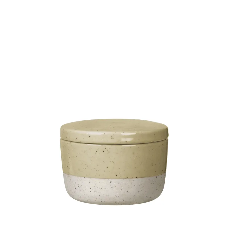 Blomus Sablo Savannah Beige Ceramic Stoneware Sugar Bowl