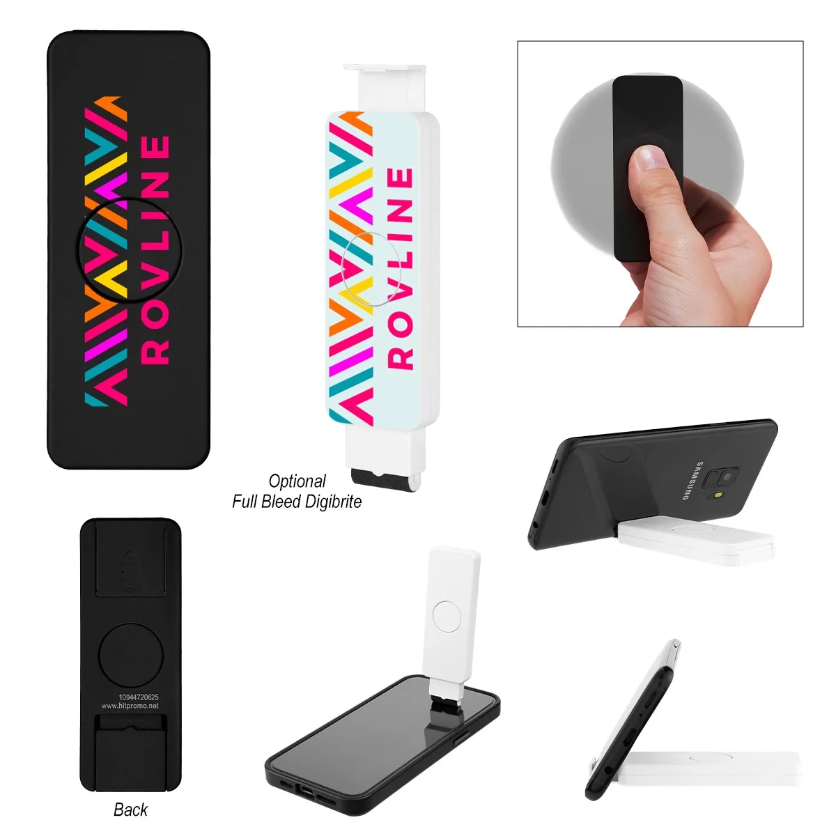 Fun Spinner Phone Stand With Screen Cleaner view 2
