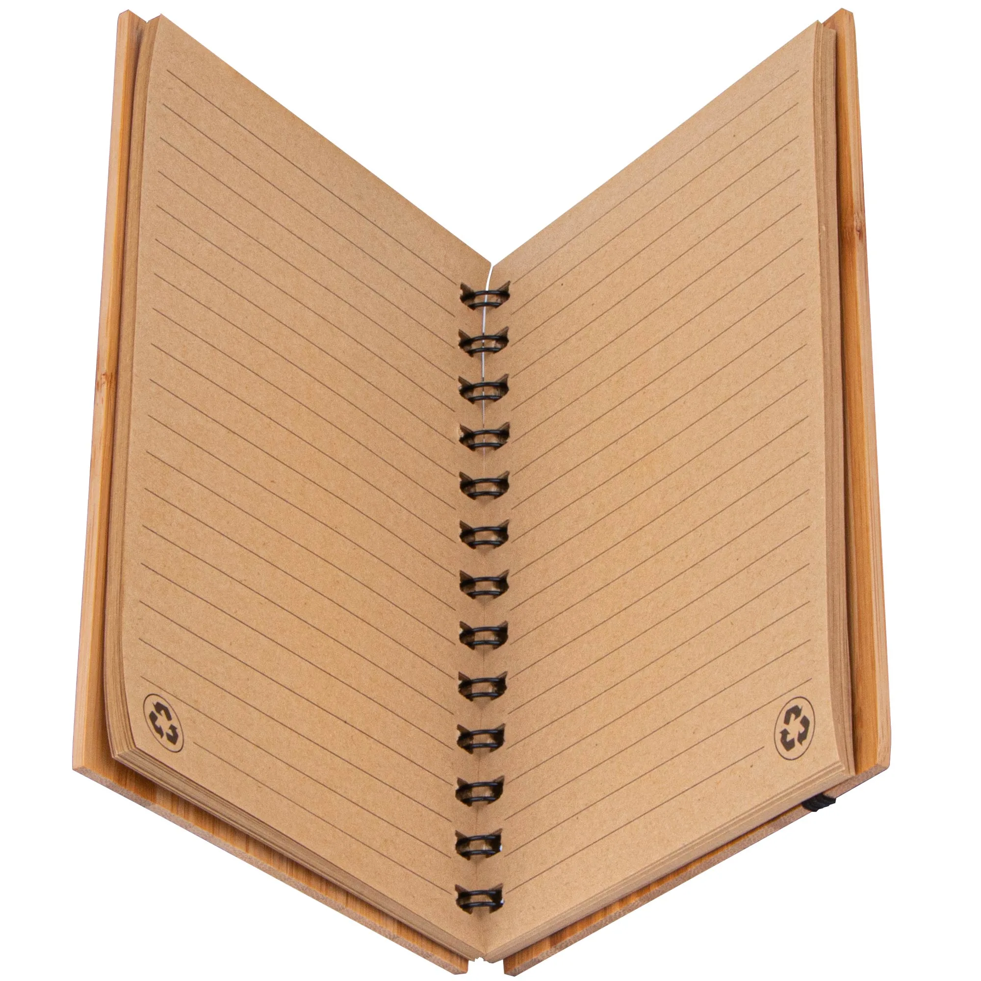 Bamboo Brown Blank Open View
