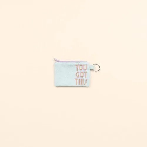 Penny Key Ring Pouch - DENIM