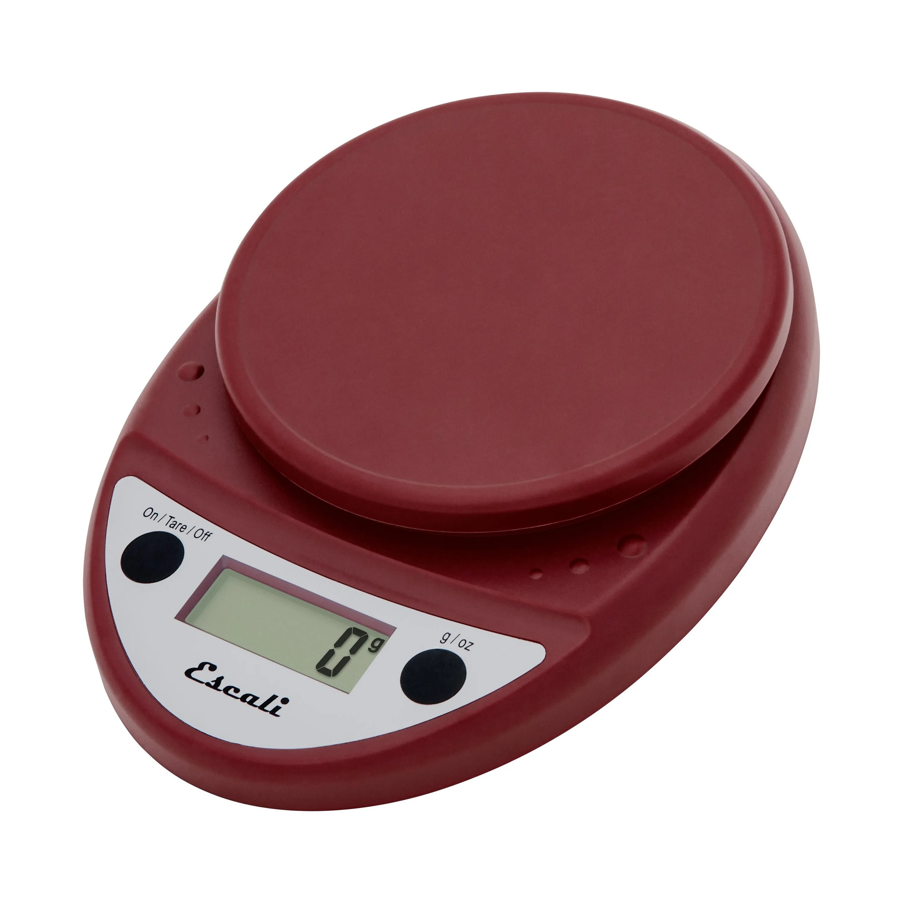 KitchenSupply Escali - Primo Digital Scale, Warm Red