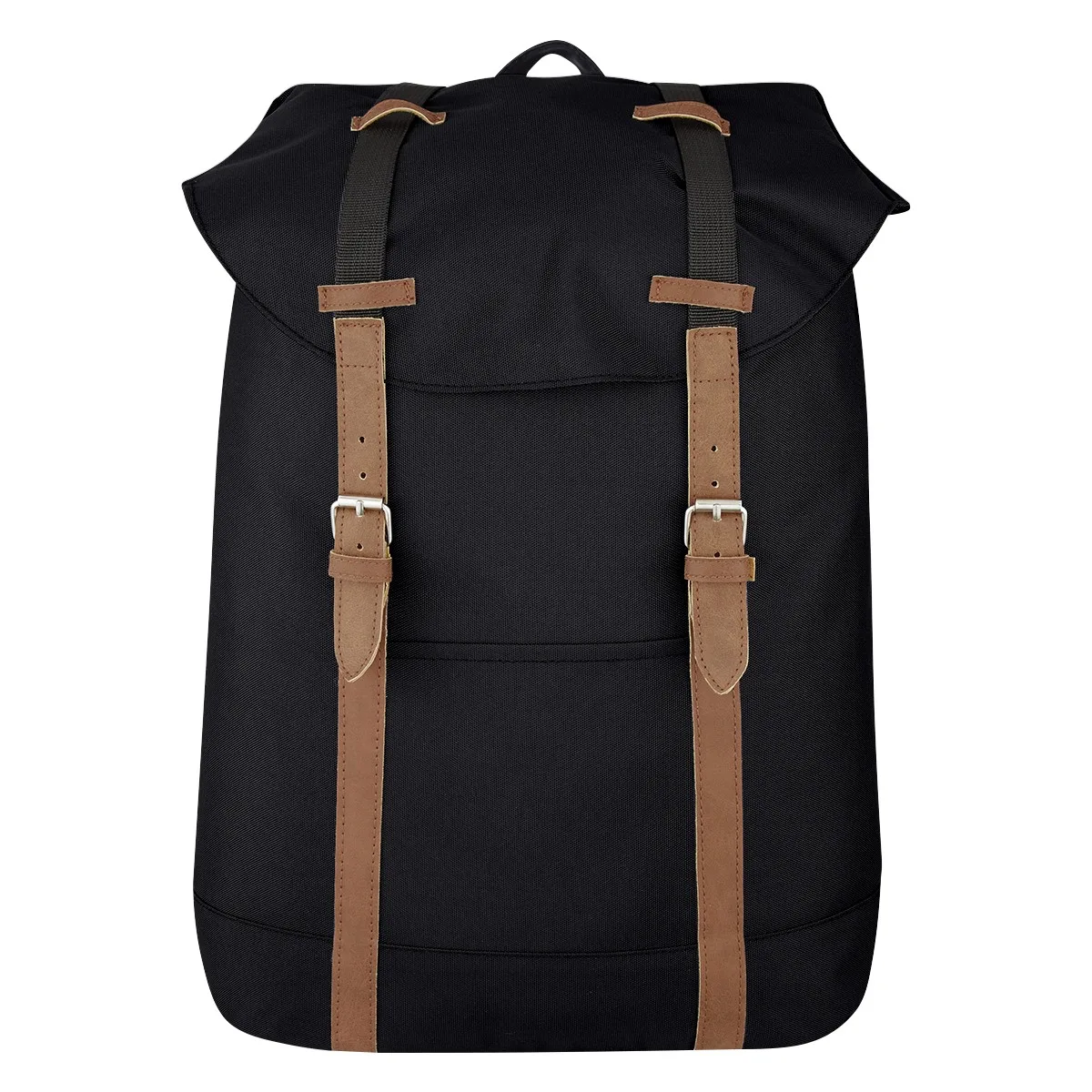 Flap Drawstring Backpack view 3