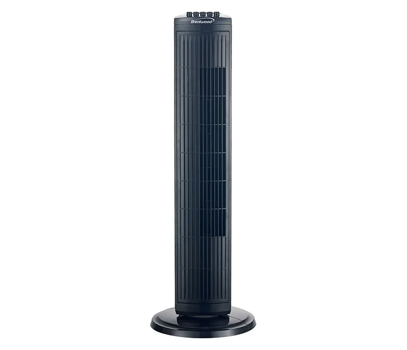 30'' Black Tower Fan