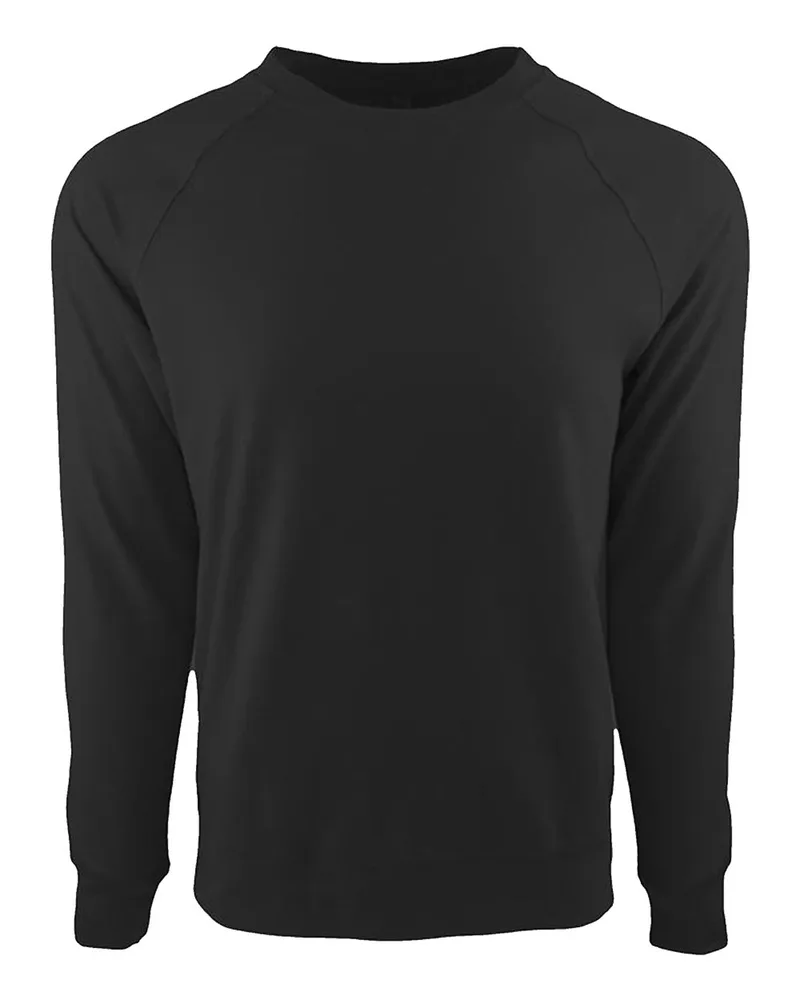 Next Level Apparel® Unisex Laguna Raglan Crewneck Sweatshirt view 4