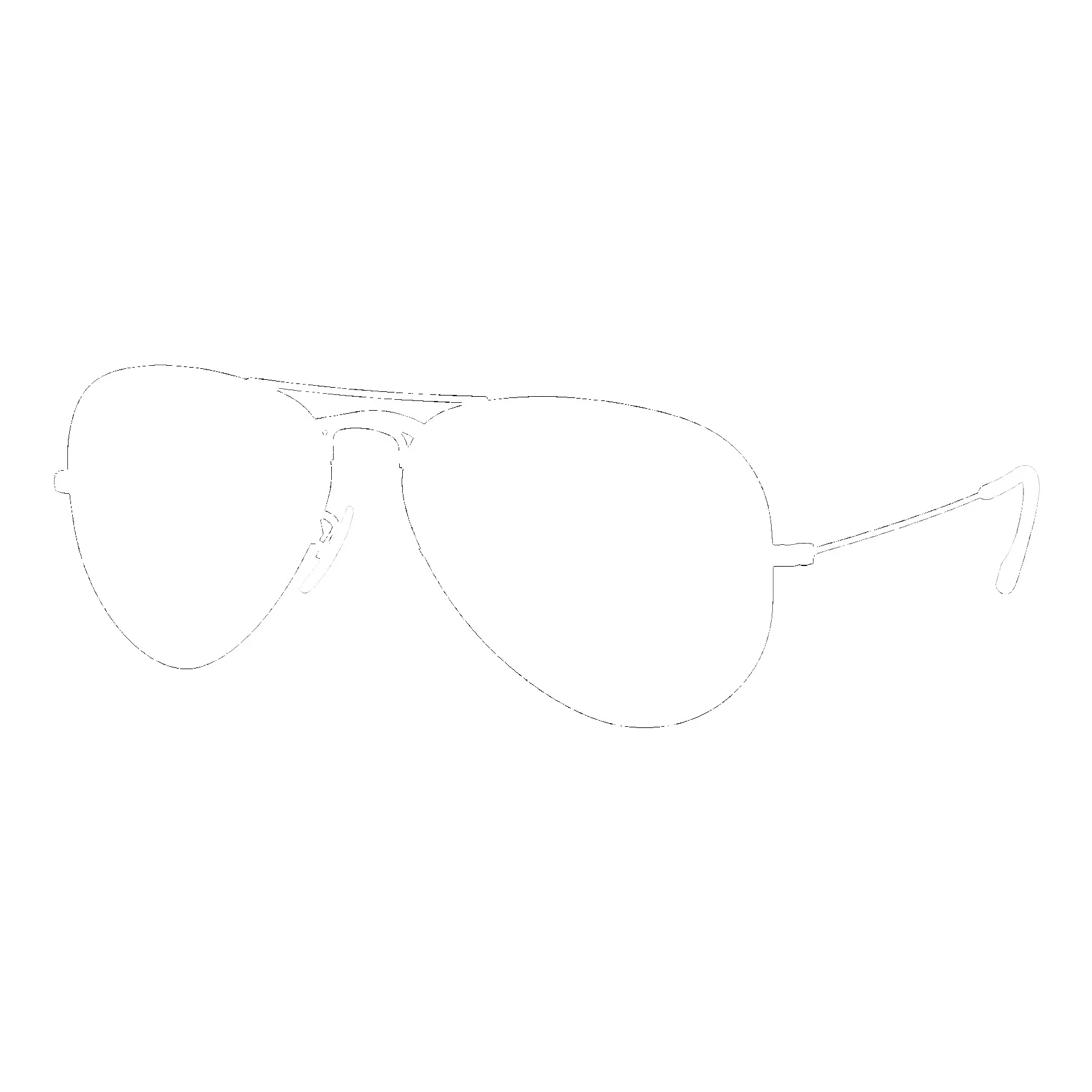 Ray-Ban RB3025 Aviator Classic Polarized Sunglasses