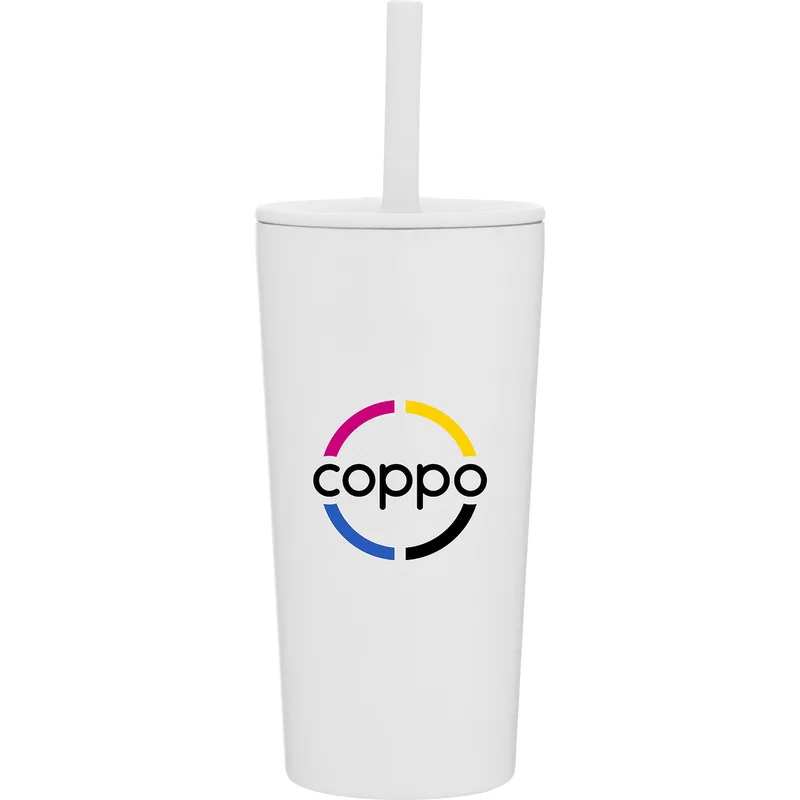 20 oz Parade Travel Tumbler (Matte White)