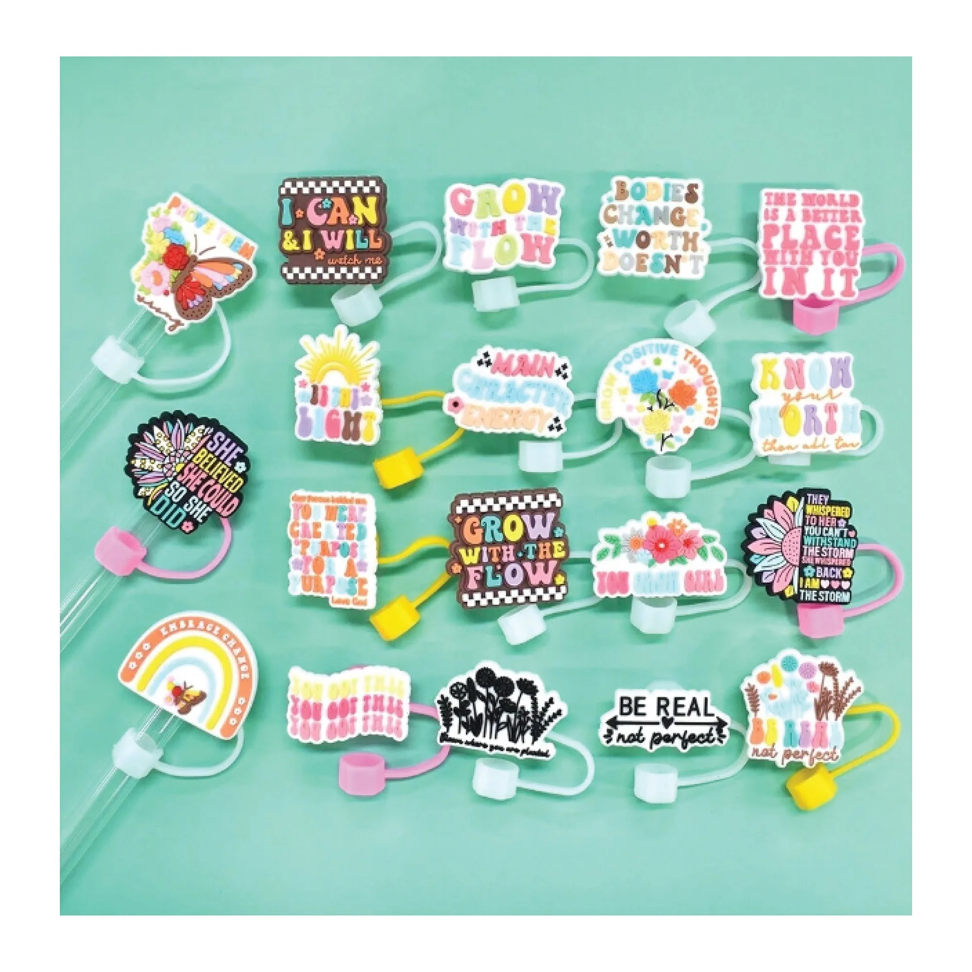 Custom Straw Toppers view 5