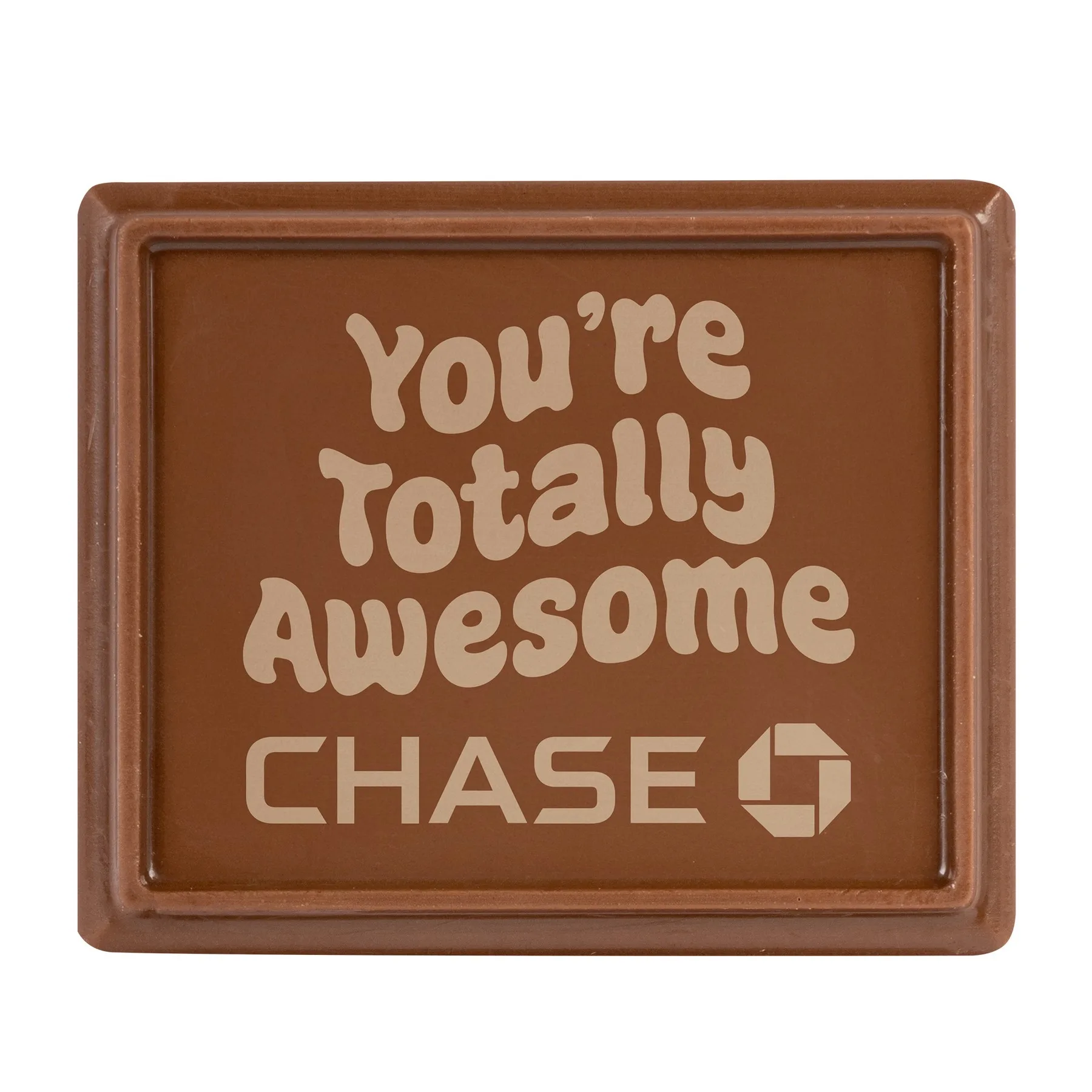 Etched Rectangle Chocolate Cookie view 7
