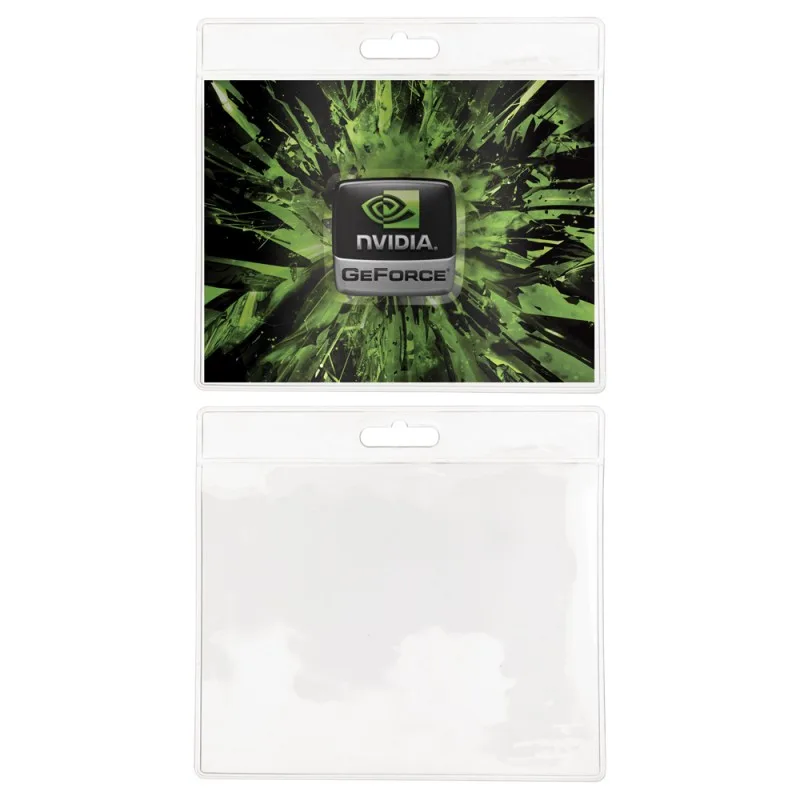 Blank Clear ID/Badge Holder