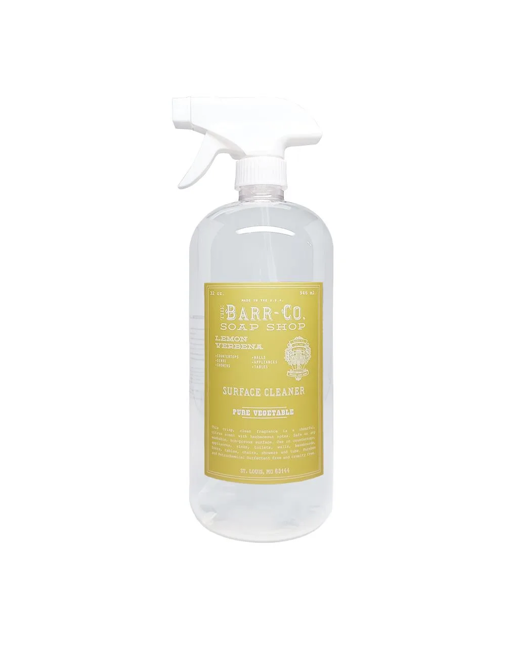 K.Hall Studio Lemon Verbena Surface Cleaner