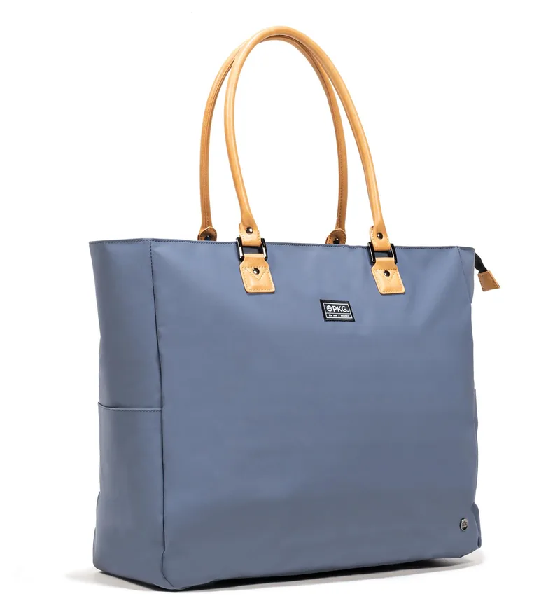 PKG Pkg Georgian Recycled Tote - Vintage Blue