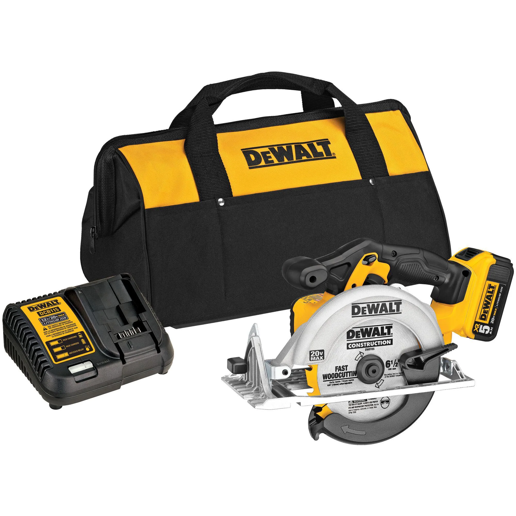 DeWalt 20V Max Lithium-Ion Circular Saw Kit
