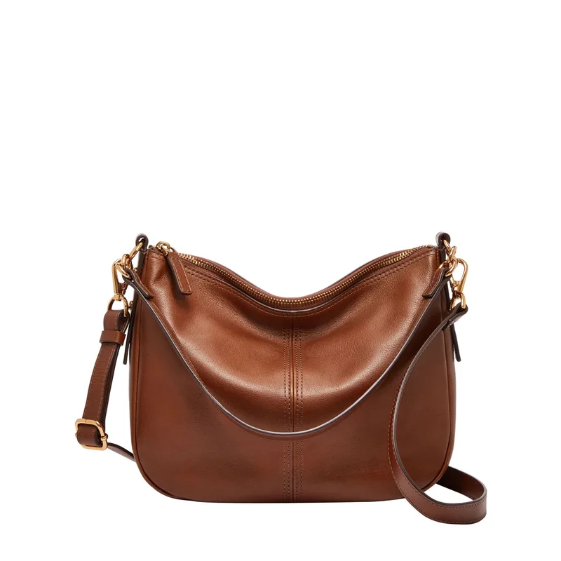 Fossil Jolie Leather Crossbody Bag - Brown
