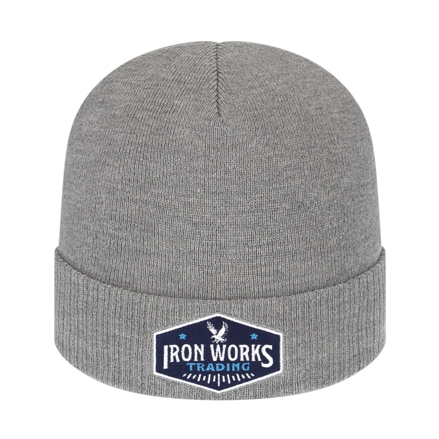 Knit Cap With Ribbed Cuff