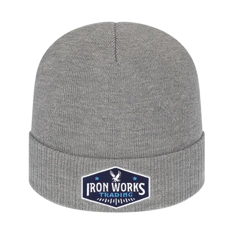 Knit Cap With Ribbed Cuff