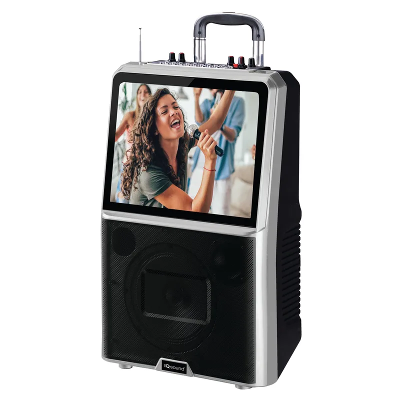 Supersonic 15" Touchscreen Karaoke System W/ 8" Built-In Speaker