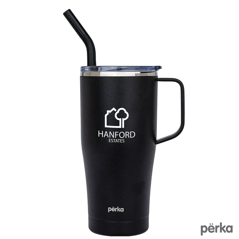 Perka Clayton 20 oz. Double Wall, Stainless Steel Travel Mug view 2