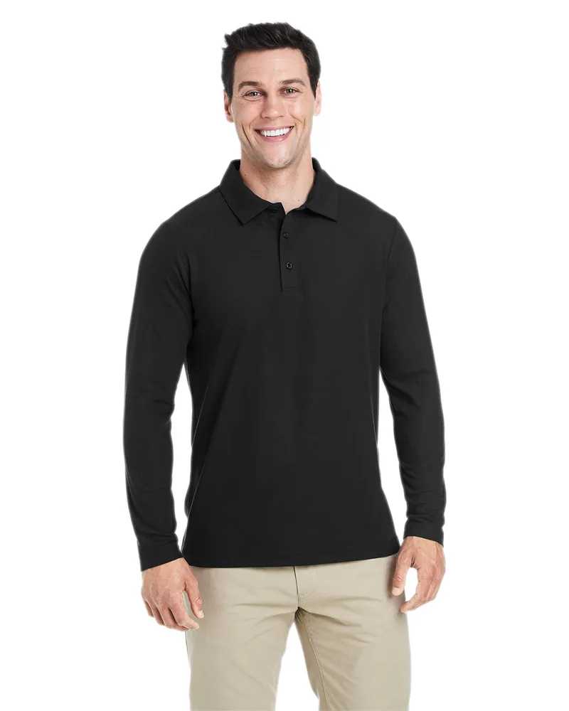 CORE365™ Men's Fusion ChromaSoft™ Long-Sleeve Pique Polo Shirt