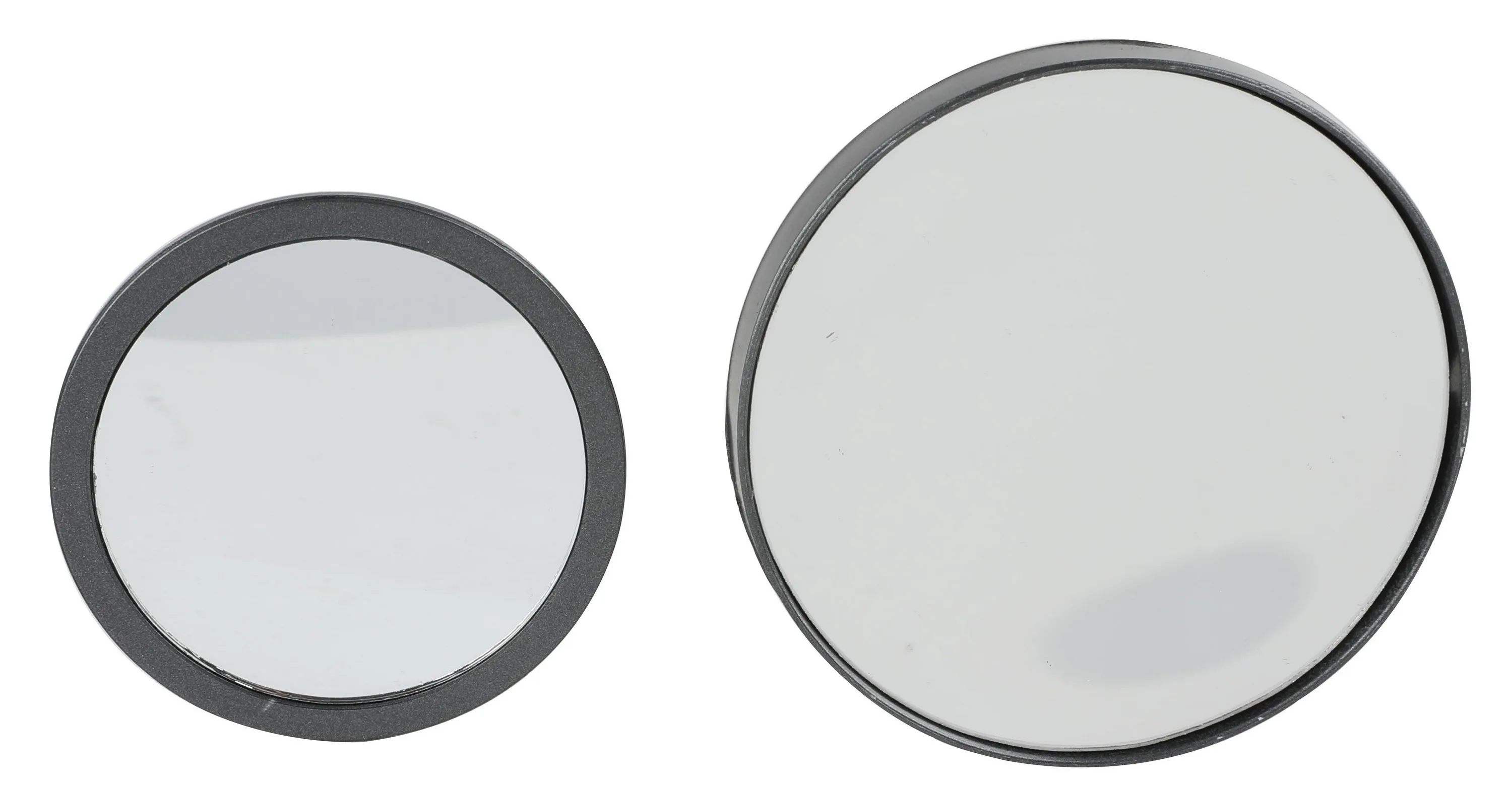 Health Beauty & Fitness Vivitar 2-Piece Suction Mirror - Gray