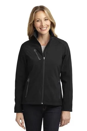 Port Authority® Women's Welded Soft Shell Jacket. view 4