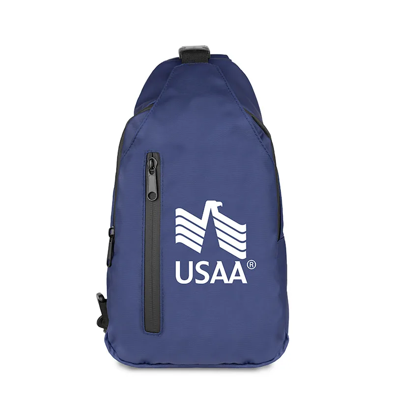 Navy Blue/Black Logo Front
