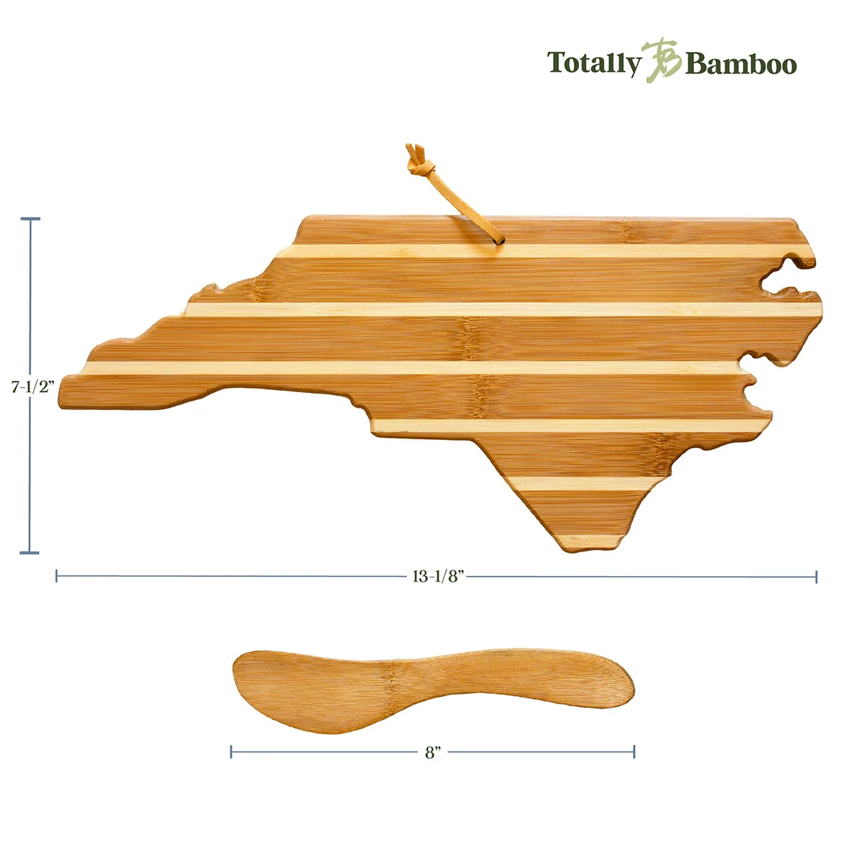 North Carolina Charcuterie Board with Spreader Knife Gift Set view 3