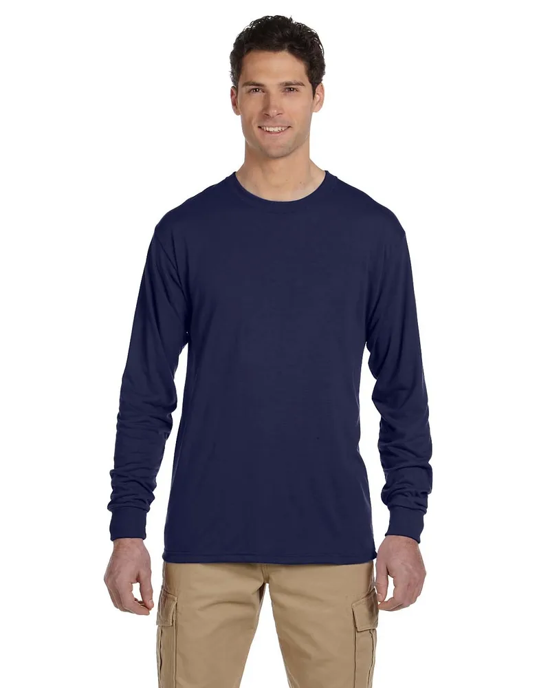Jerzees Adult DRI-POWER® SPORT Long-Sleeve T-Shirt view 3